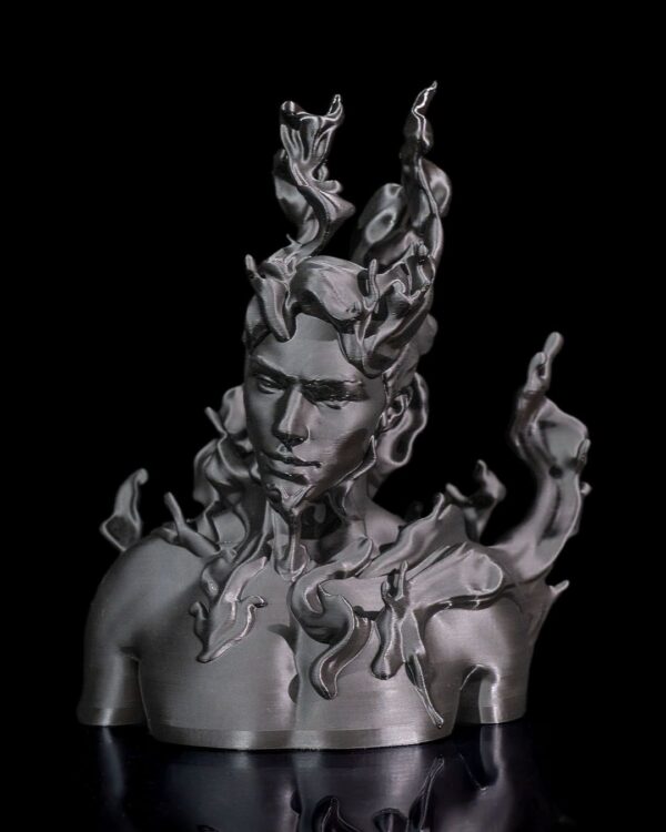 24cm Dichotomy: Embracing Love in the Dance of Opposites - Image 6