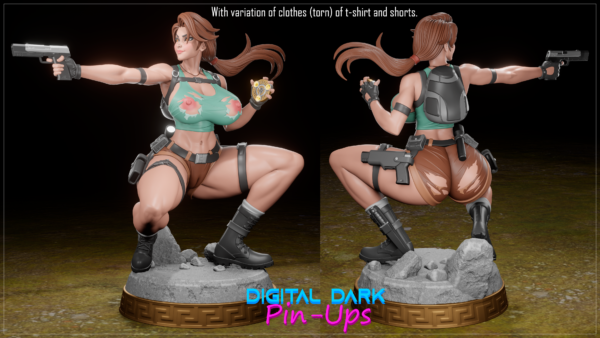 20cm Lara Croft With FUTA Version - Image 3