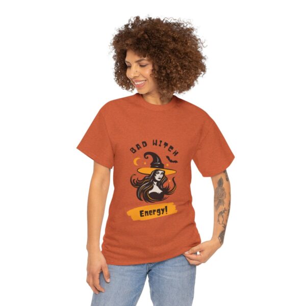 Bad Witch Energy Unisex Heavy Cotton Tee - Image 82