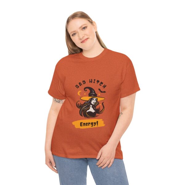Bad Witch Energy Unisex Heavy Cotton Tee - Image 93