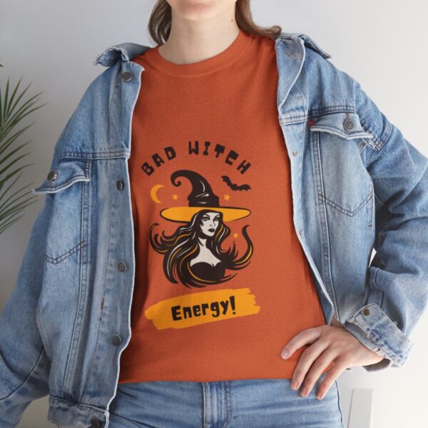Bad Witch Energy Unisex Heavy Cotton Tee - Image 104