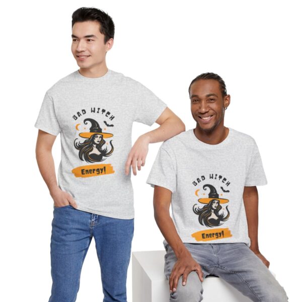 Bad Witch Energy Unisex Heavy Cotton Tee - Image 80