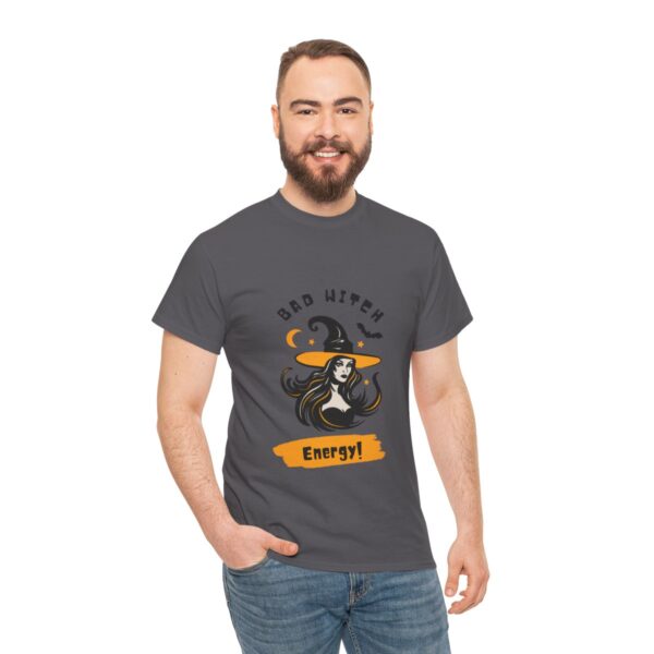 Bad Witch Energy Unisex Heavy Cotton Tee - Image 364