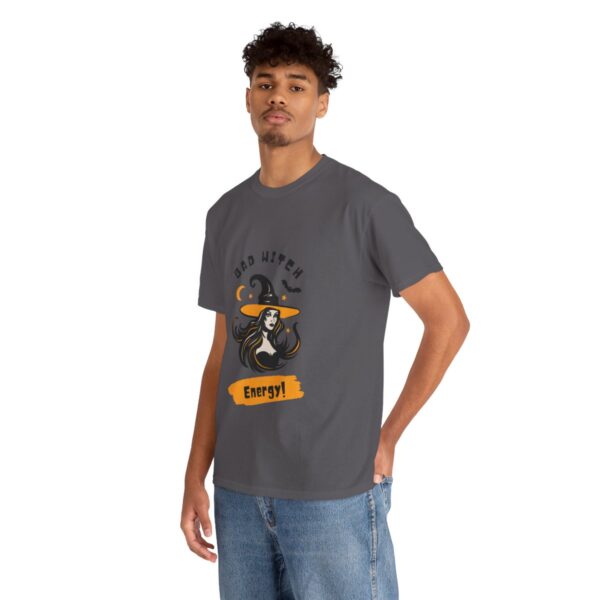Bad Witch Energy Unisex Heavy Cotton Tee - Image 365