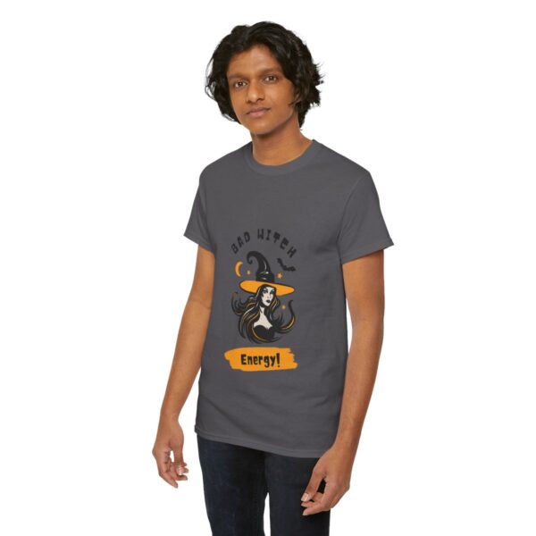 Bad Witch Energy Unisex Heavy Cotton Tee - Image 370