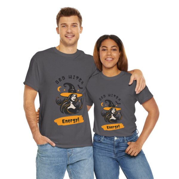 Bad Witch Energy Unisex Heavy Cotton Tee - Image 375