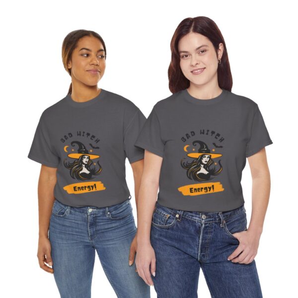 Bad Witch Energy Unisex Heavy Cotton Tee - Image 376