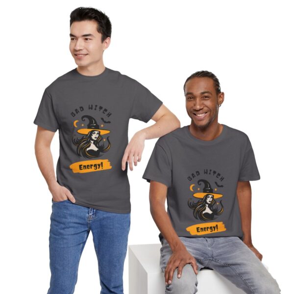 Bad Witch Energy Unisex Heavy Cotton Tee - Image 377