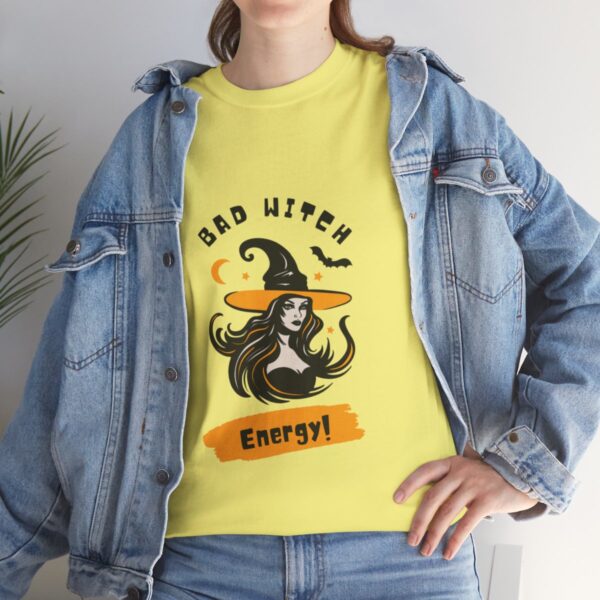 Bad Witch Energy Unisex Heavy Cotton Tee - Image 239