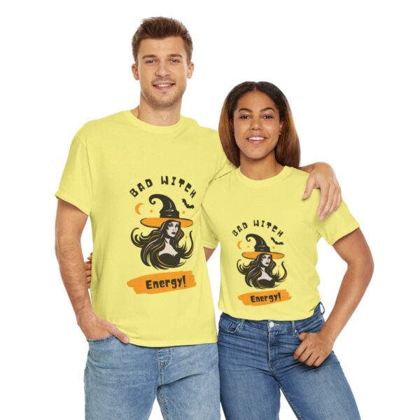 Bad Witch Energy Unisex Heavy Cotton Tee - Image 240