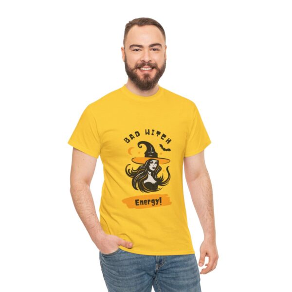 Bad Witch Energy Unisex Heavy Cotton Tee - Image 256