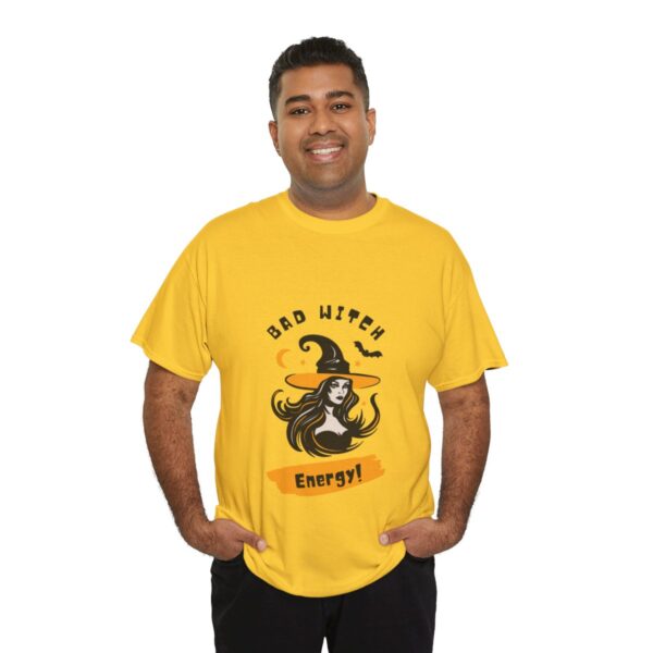 Bad Witch Energy Unisex Heavy Cotton Tee - Image 260