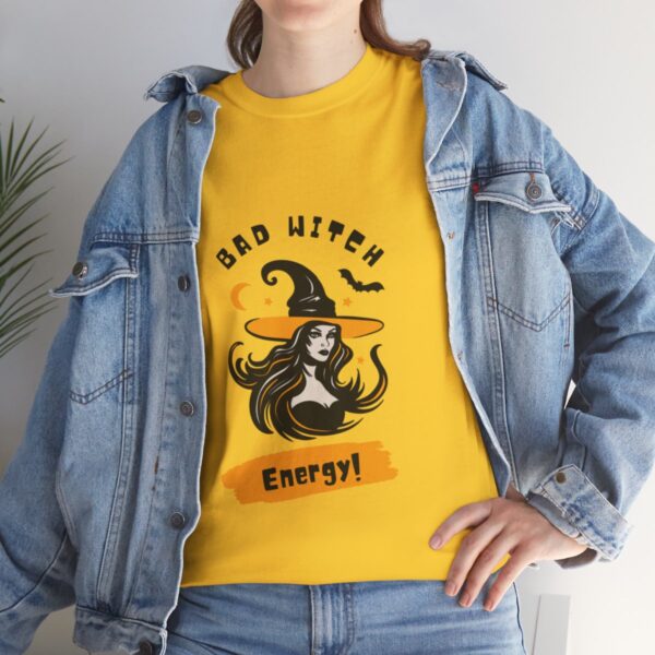 Bad Witch Energy Unisex Heavy Cotton Tee - Image 266