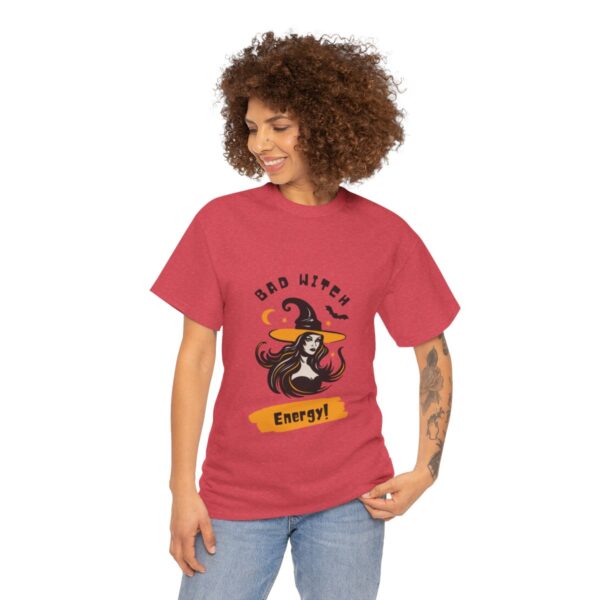 Bad Witch Energy Unisex Heavy Cotton Tee - Image 379