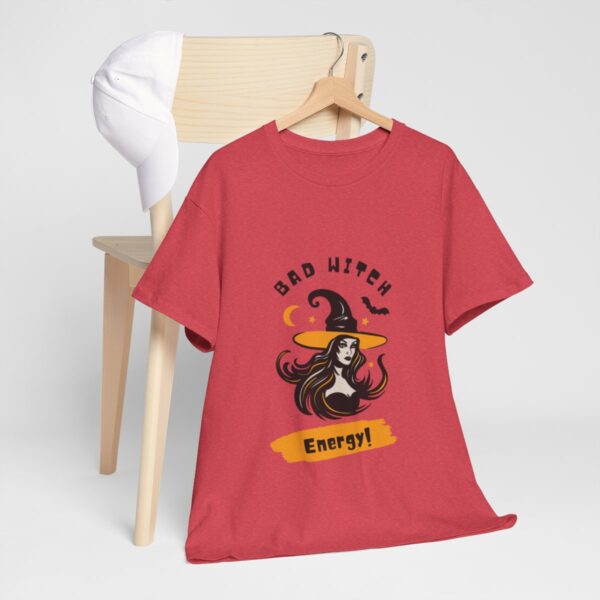 Bad Witch Energy Unisex Heavy Cotton Tee - Image 387