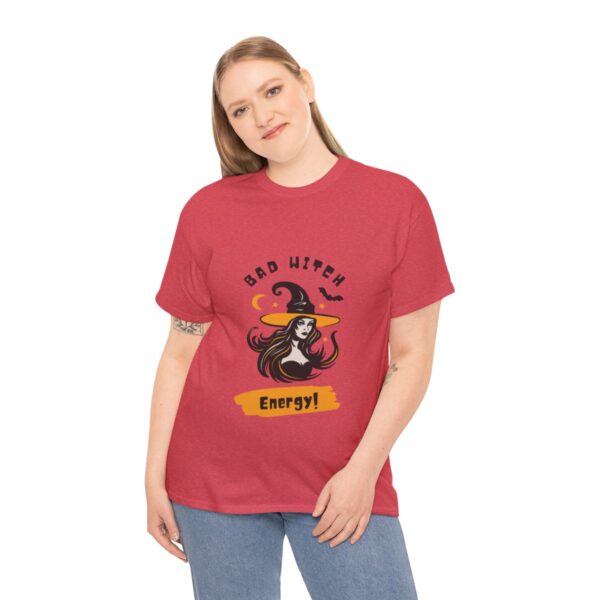 Bad Witch Energy Unisex Heavy Cotton Tee - Image 390
