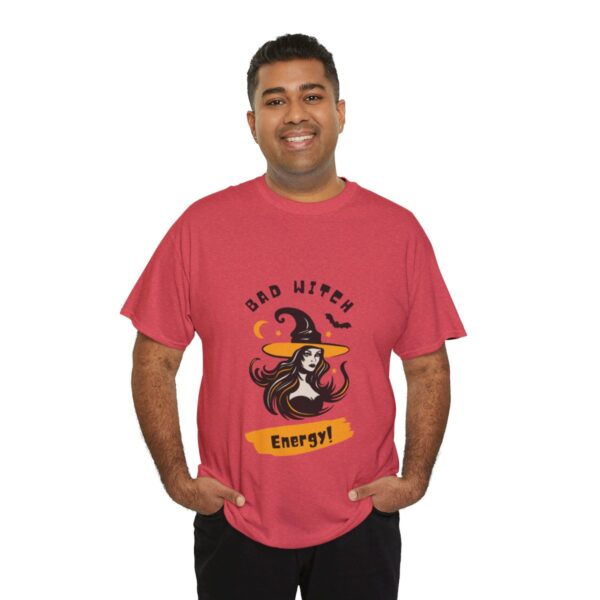 Bad Witch Energy Unisex Heavy Cotton Tee - Image 395