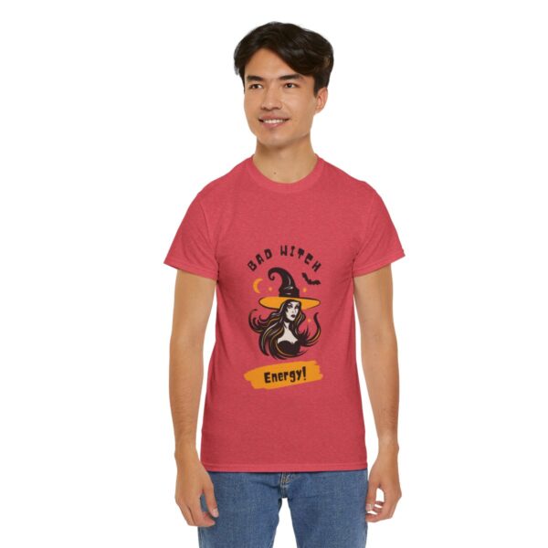 Bad Witch Energy Unisex Heavy Cotton Tee - Image 399