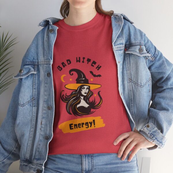 Bad Witch Energy Unisex Heavy Cotton Tee - Image 401