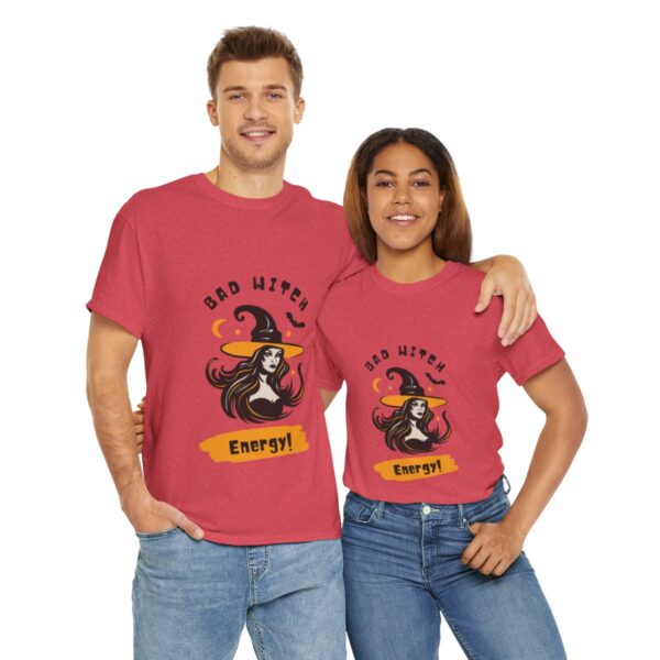 Bad Witch Energy Unisex Heavy Cotton Tee - Image 402