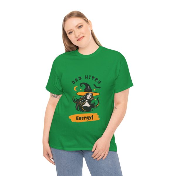 Bad Witch Energy Unisex Heavy Cotton Tee - Image 336
