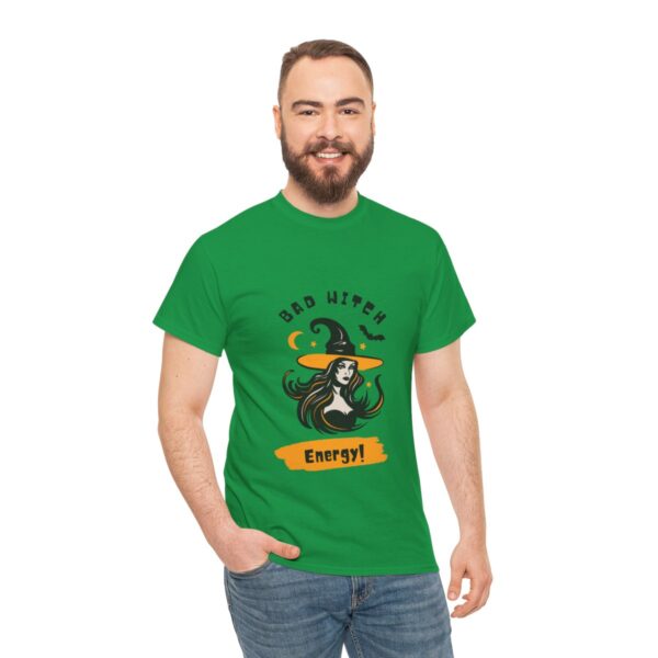 Bad Witch Energy Unisex Heavy Cotton Tee - Image 337