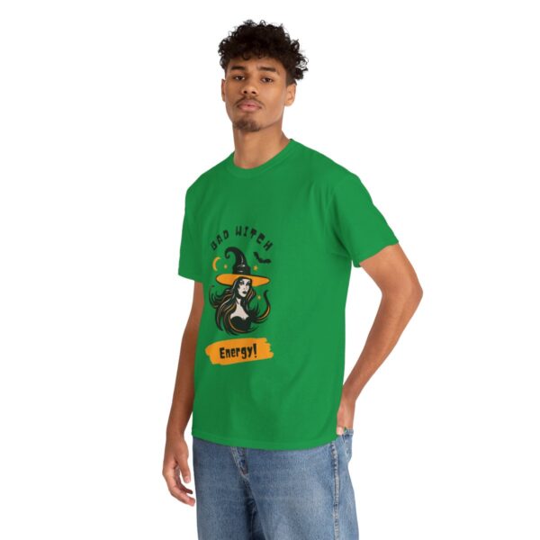 Bad Witch Energy Unisex Heavy Cotton Tee - Image 338