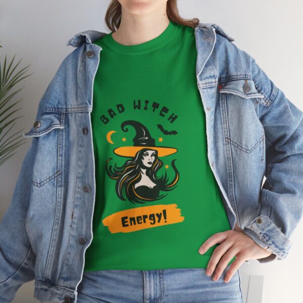 Bad Witch Energy Unisex Heavy Cotton Tee - Image 347