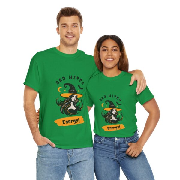 Bad Witch Energy Unisex Heavy Cotton Tee - Image 348