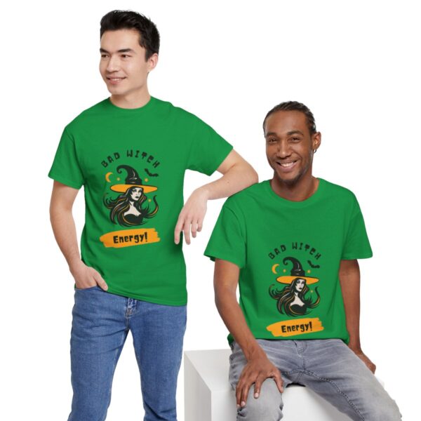 Bad Witch Energy Unisex Heavy Cotton Tee - Image 350