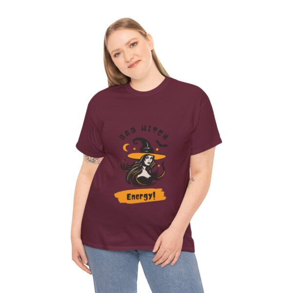 Bad Witch Energy Unisex Heavy Cotton Tee - Image 201