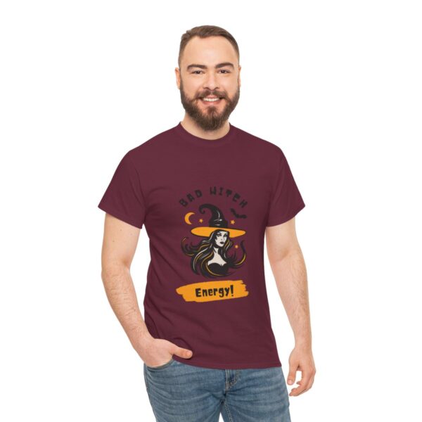 Bad Witch Energy Unisex Heavy Cotton Tee - Image 202