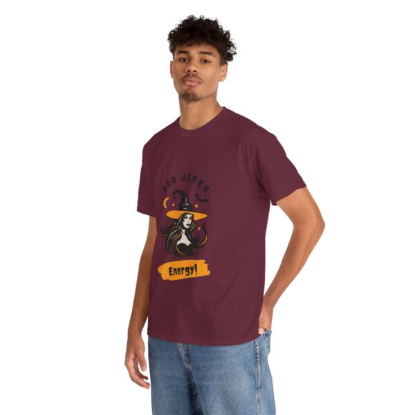 Bad Witch Energy Unisex Heavy Cotton Tee - Image 203