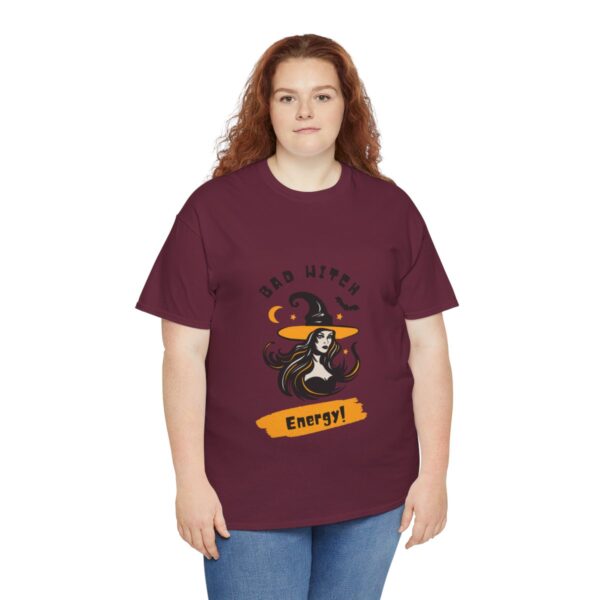Bad Witch Energy Unisex Heavy Cotton Tee - Image 204