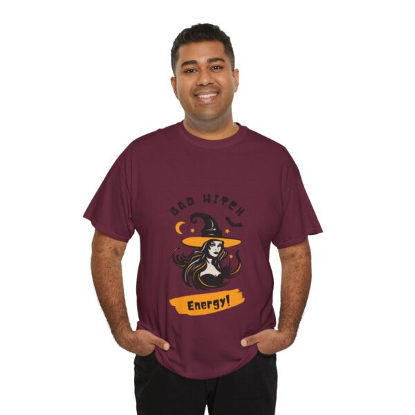Bad Witch Energy Unisex Heavy Cotton Tee - Image 206