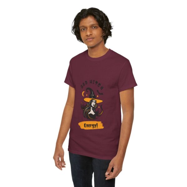 Bad Witch Energy Unisex Heavy Cotton Tee - Image 208