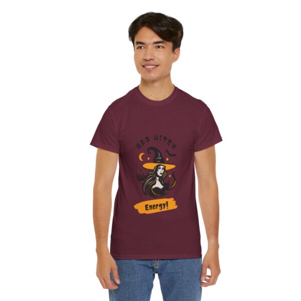 Bad Witch Energy Unisex Heavy Cotton Tee - Image 210