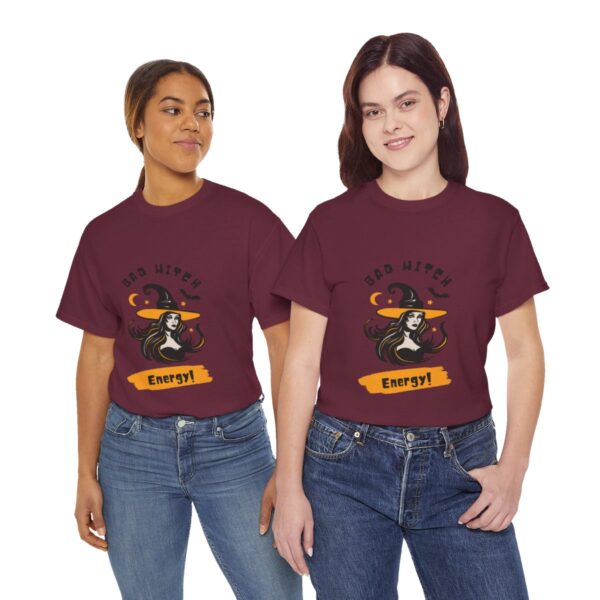 Bad Witch Energy Unisex Heavy Cotton Tee - Image 214
