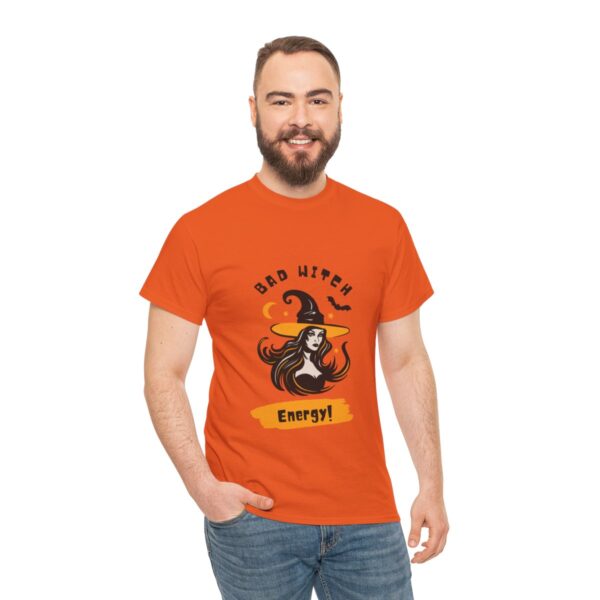 Bad Witch Energy Unisex Heavy Cotton Tee - Image 175