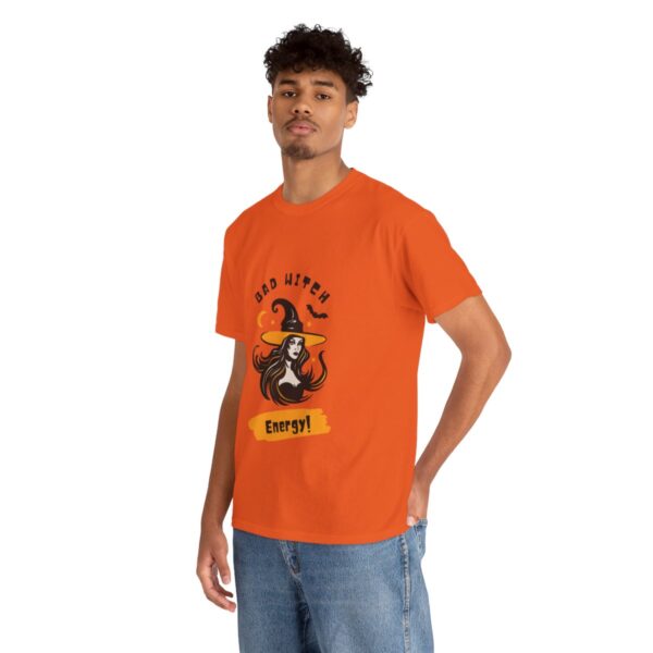 Bad Witch Energy Unisex Heavy Cotton Tee - Image 176
