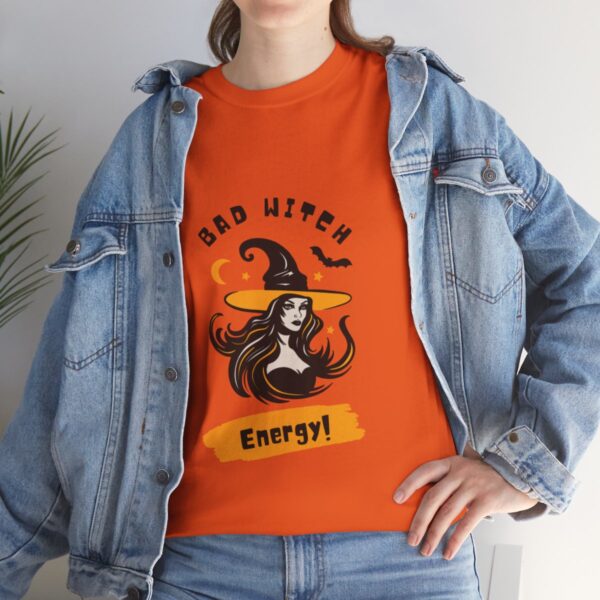Bad Witch Energy Unisex Heavy Cotton Tee - Image 185