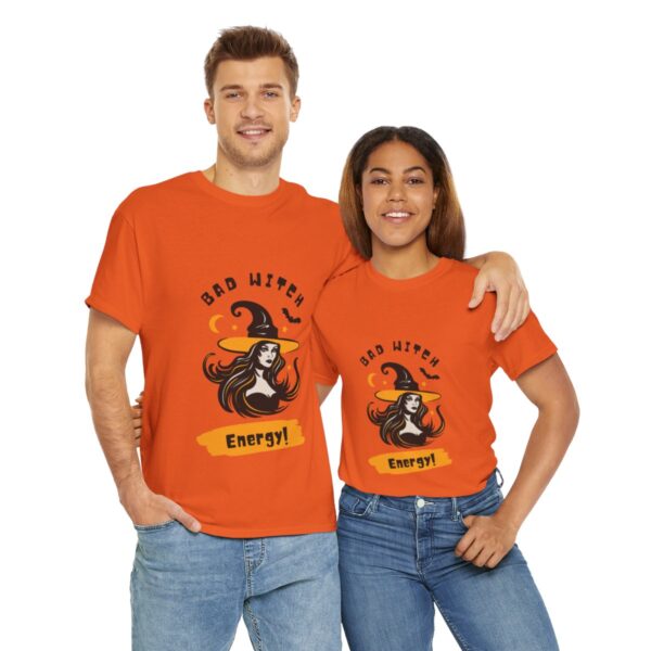 Bad Witch Energy Unisex Heavy Cotton Tee - Image 186