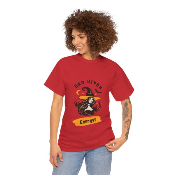 Bad Witch Energy Unisex Heavy Cotton Tee - Image 406