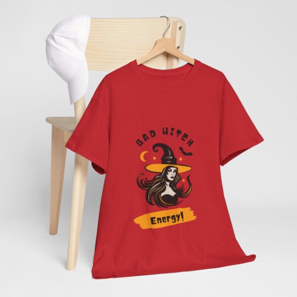 Bad Witch Energy Unisex Heavy Cotton Tee - Image 414