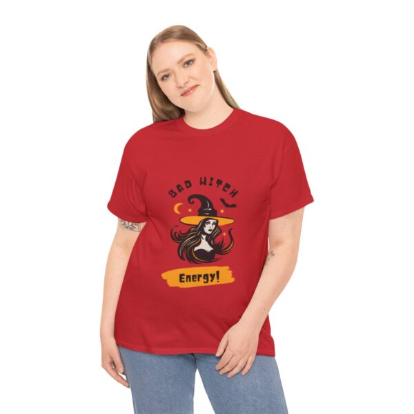Bad Witch Energy Unisex Heavy Cotton Tee - Image 417