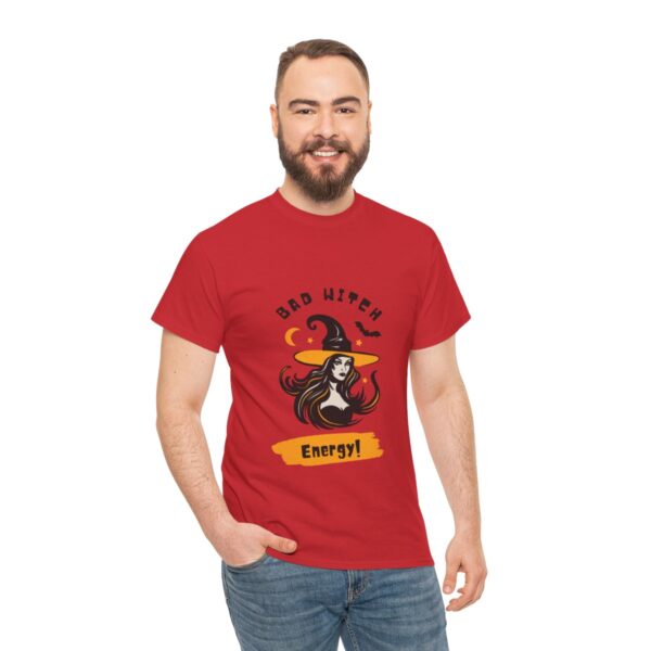 Bad Witch Energy Unisex Heavy Cotton Tee - Image 418