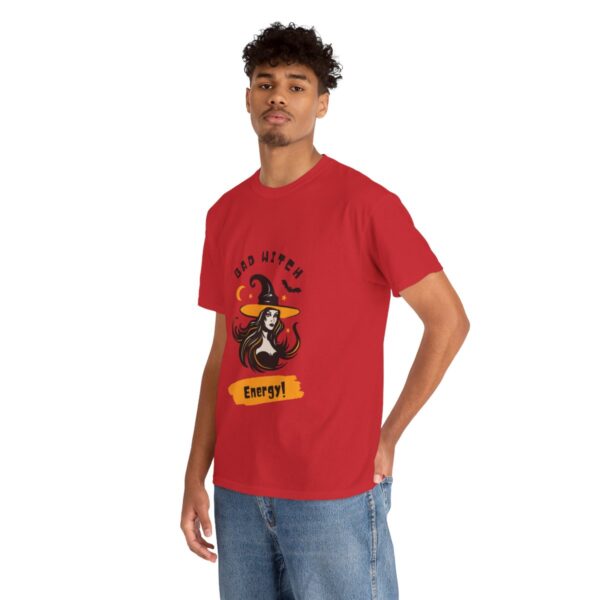 Bad Witch Energy Unisex Heavy Cotton Tee - Image 419