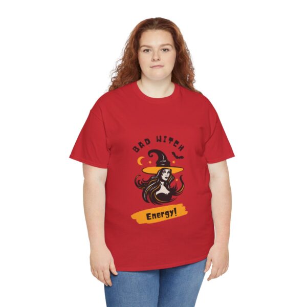 Bad Witch Energy Unisex Heavy Cotton Tee - Image 420
