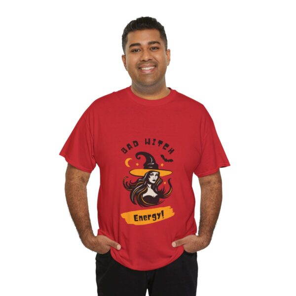 Bad Witch Energy Unisex Heavy Cotton Tee - Image 422