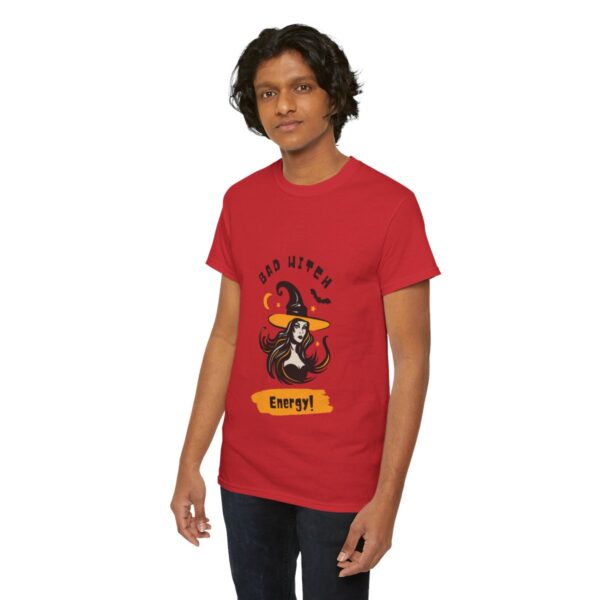 Bad Witch Energy Unisex Heavy Cotton Tee - Image 424